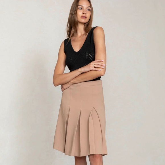 💎Naked Cashmere ALEXIA POINTELLE V-NECK TANK! NEW WITHOUT TAGS! STUNNING! SOFT!! - Picture 4 of 13